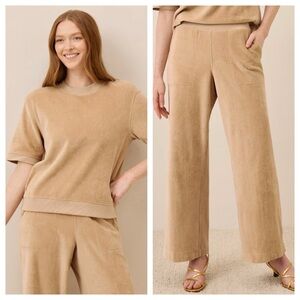 PACT 2 piece matching set! Wide Leg Pants & Top